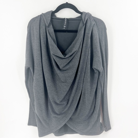 Athleta Charcoal Gray Hoodie - Picture 3 of 10